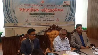 On the occasion of Vitamin-A campaign, Sylhet City Corporation organized journalist orientation