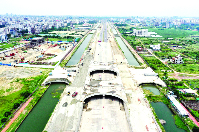 Official: Metro rail work will not damage Purbachal Expressway much