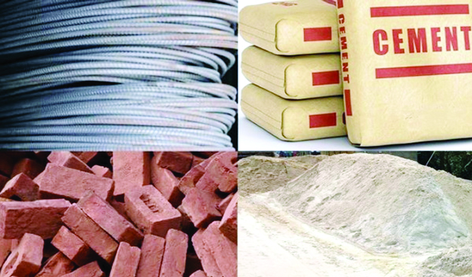 Govt revises up prices of brick, cement, rod