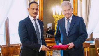 Bangladesh envoy shares priorities of government with Finland President