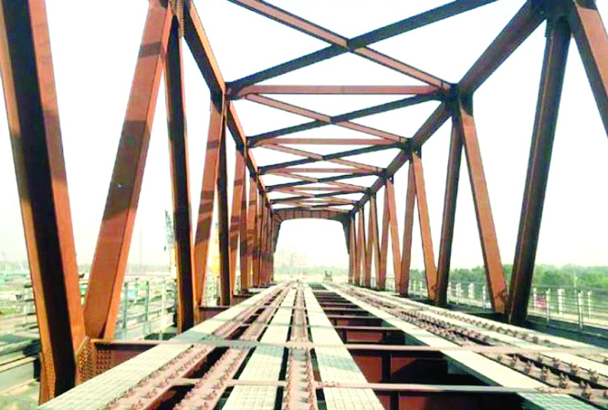 58pc work of Bangabandhu Railway Bridge completed