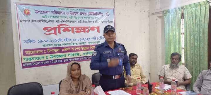 Awareness raising training to prevent child marriage held in Sarail