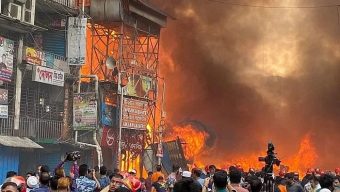 Bangabazar fire under control