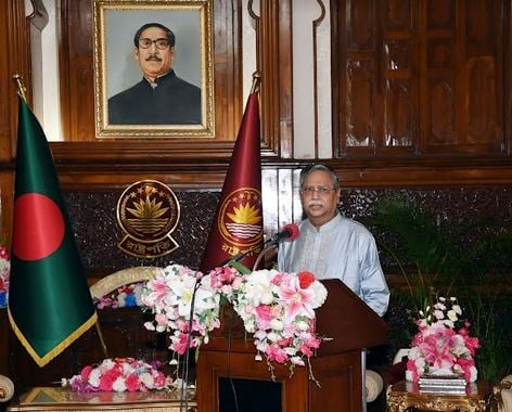 President urges Buddhist leaders to work for people’s welfare