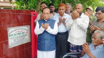 Road construction inaugurated in C’nawabganj