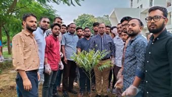 Dengue awareness program held at Bangabandhu Hall of Comilla University