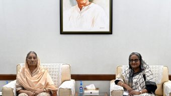 Raushan Ershad meets PM