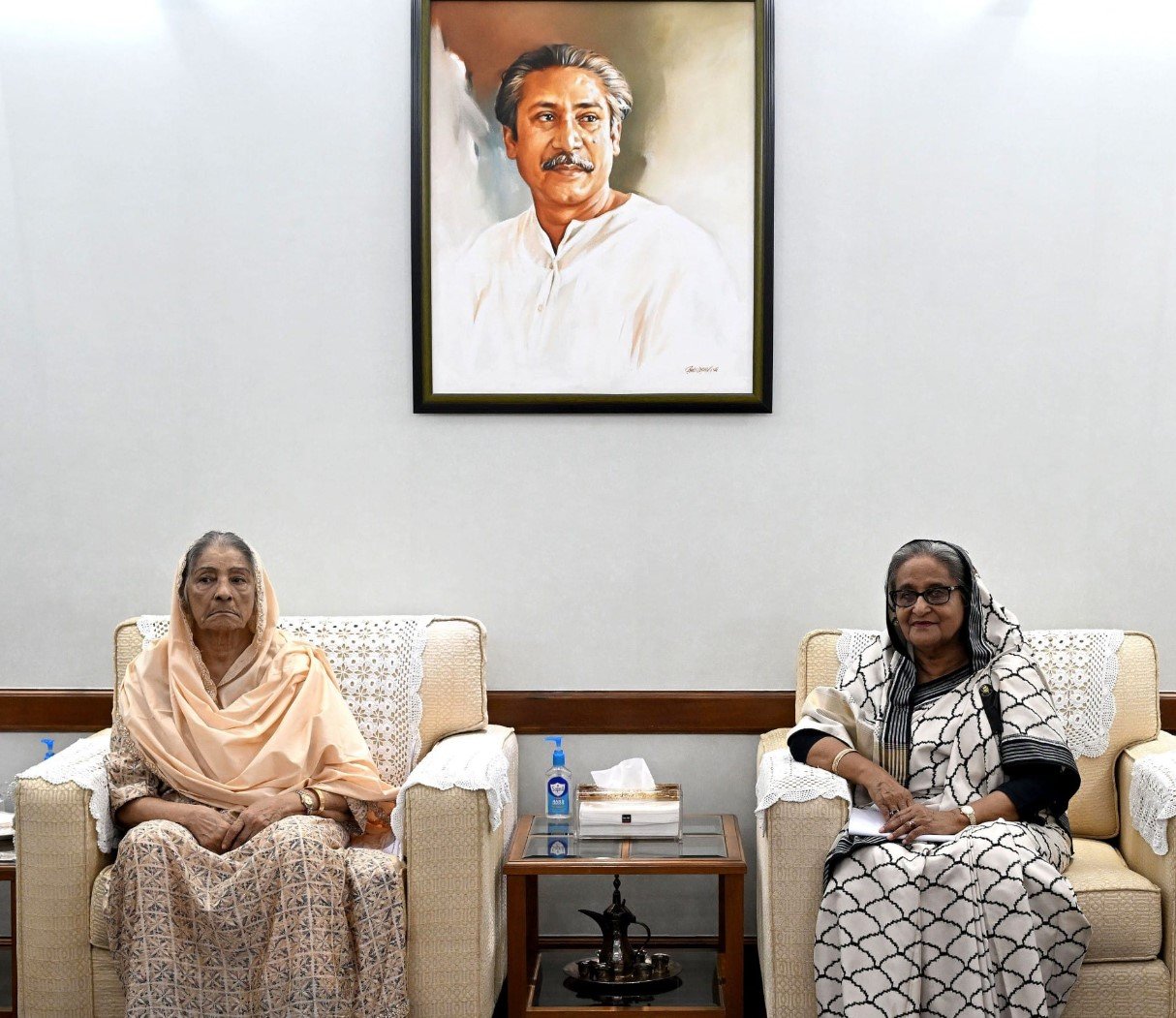 Raushan Ershad meets PM