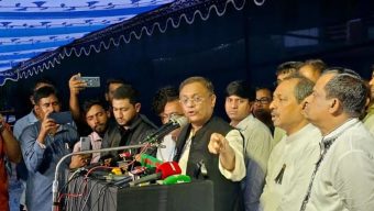 People show ‘red-flag’ to BNP as it does politics for Khaleda, Tarique: Hasan