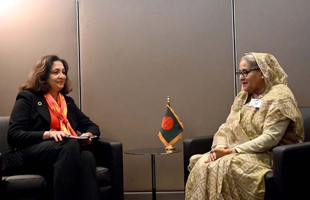 Bangladesh’s priority is to repatriate Rohingyas to Myanmar, PM tells Uzra Zeya