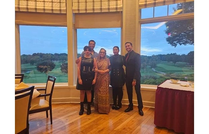 Sajeeb Wazed celebrates mother’s birthday in Virginia