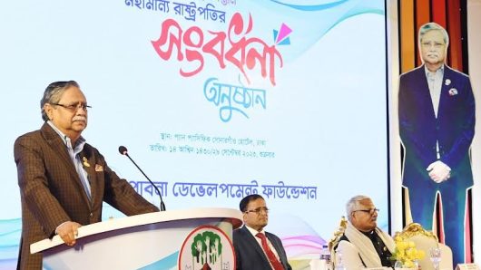 There will be no division in development: President