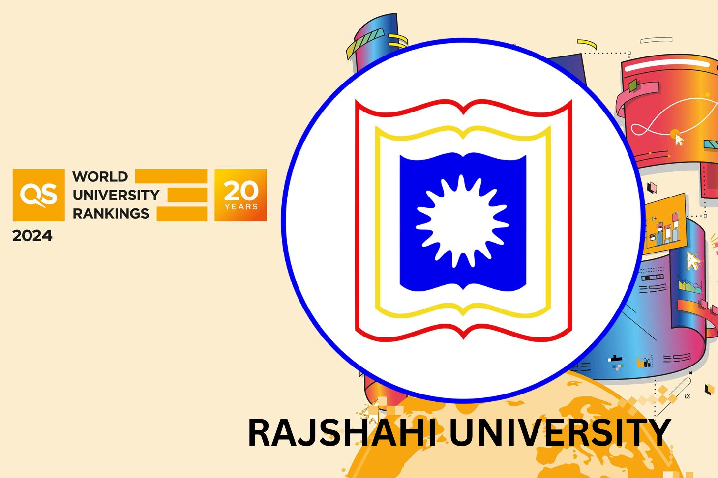 Rajshahi University placed in the QS ranking 2024