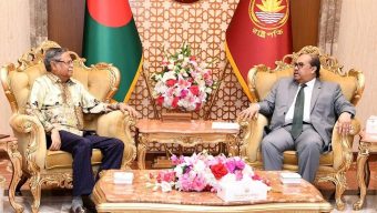 Courtesy meeting of the Chief Justice with the President