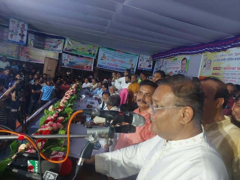 BNP has sided with Israel by keeping silent on Palestine issue: Information Minister