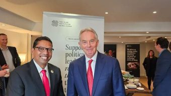 Palak’s meeting with the former Prime Minister of the United Kingdom, Tony Blair