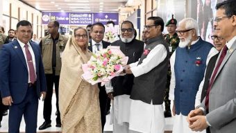 PM returns home ending tour to USA, UK