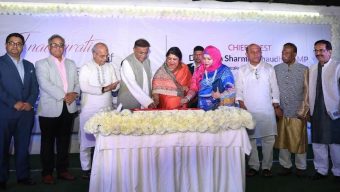 Shirin, Hasan join inaugural function of the daily People’s Life