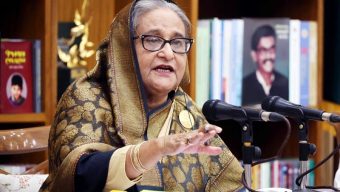 None raised caretaker govt issue during US, UK visits: PM