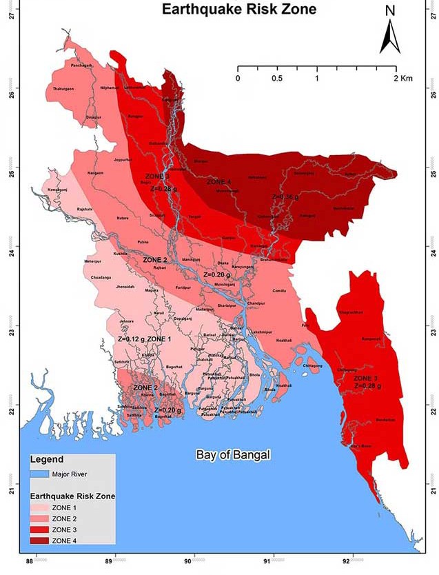 Earthquake jolts Bangladesh