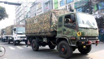 Armed forces deployment starts