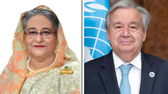 UN Secretary congratulates Sheikh Hasina