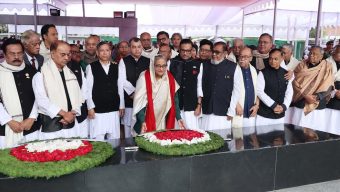 Prime Minister, new cabinet members pay homage to Bangabandhu