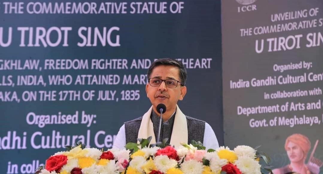 Meghalaya deputy CM, Indian HC unveil statue of U Tirot Sing in Dhaka