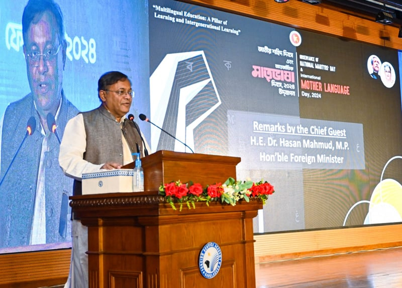 Efforts on to make Bangla UN official language: Mahmud