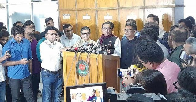 AL has no headache over BNP’s movement: Obaidul Quader