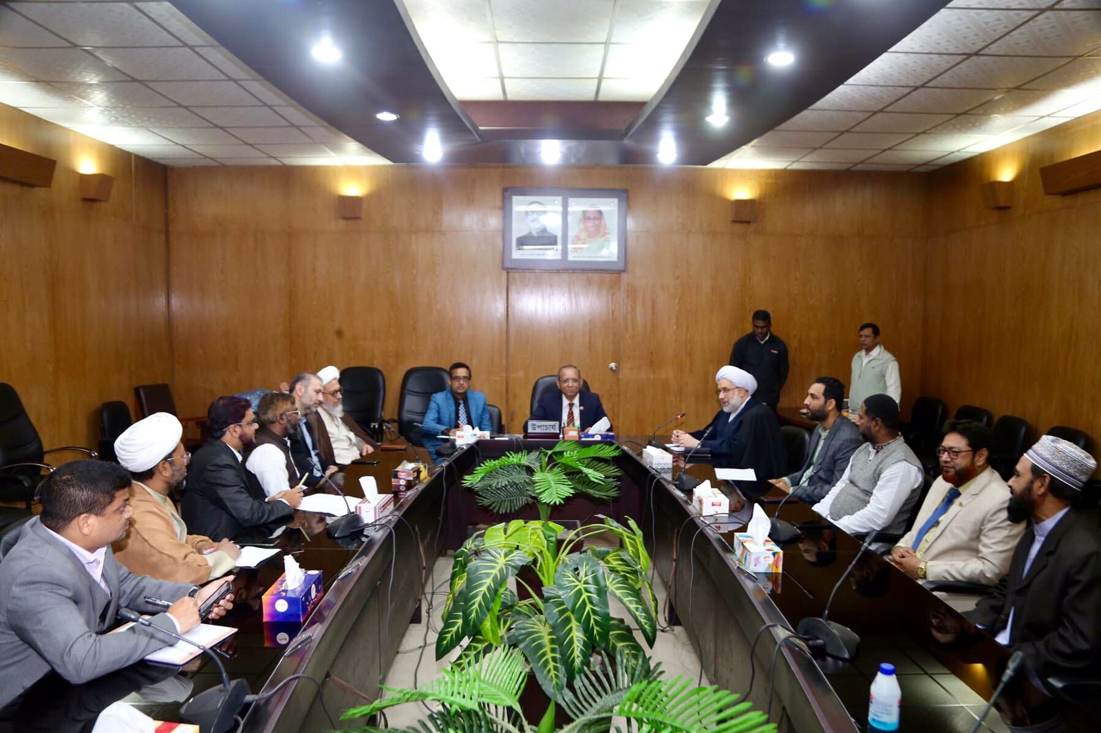 Iranian higher education delegation visit in Rajshahi University