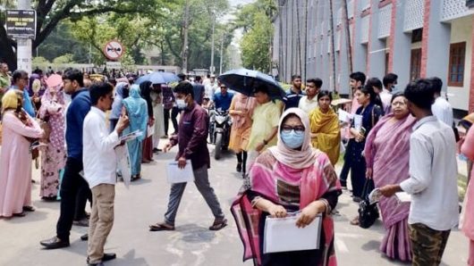 Rajshahi University held the DU entry test