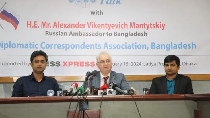 Russia eager to diversify mutual interest with Bangladesh: Envoy