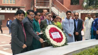 Department of Labour DG pays tributes to Bangabandhu at Tungipara