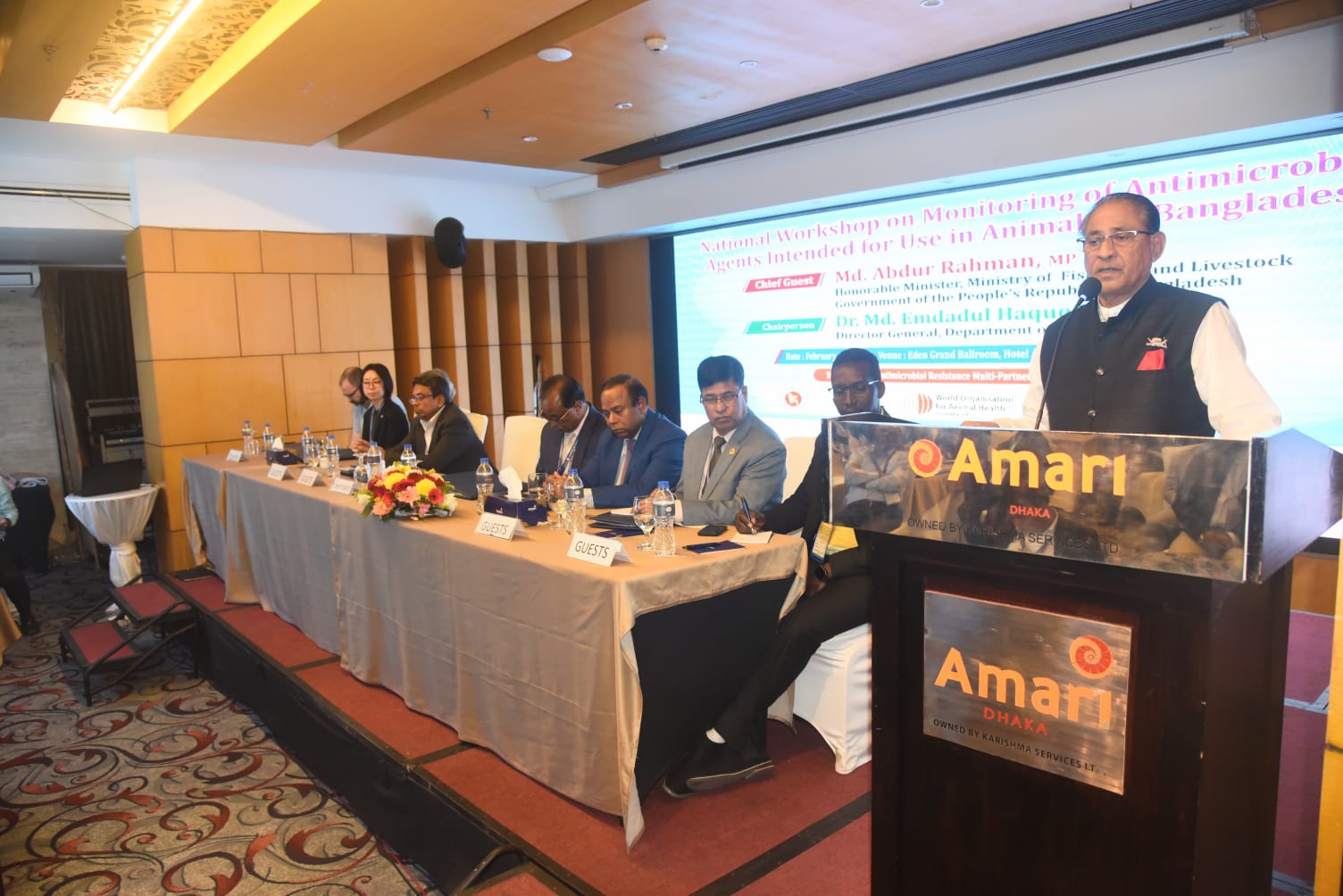 Rahman for optimum use of antimicrobial medicines to prevent infectious diseases