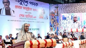 The nation is paying glowing tributes to language martyrs today on the occasion of ‘Shaheed Dibash’ (Martyrs Day) and the International Mother Language Day.  People from all walks of life are paying homage to the memories of the language movement martyrs, the valiant sons of this soil who made supreme sacrifice to establish the rights of the mother tongue, Bangla, in 1952.  The day will also being observed around the world as the UNESCO recognised the 21st February (Ekushey February) as the International Mother Language Day on November 17, 1999.  This year’s theme of the day is “Multilingual education: a pillar of learning and intergenerational learning,’ is worthwhile”.  President Mohammed Shahabuddin and Prime Minister Sheikh Hasina led the nation to pay respect to language martyrs by placing wreaths at the Central Shaheed Minar beside Dhaka Medical College and Hospital at one minute past zero hour.  President and Prime Minister issued separate messages paying rich tributes to those who embraced martyrdom on the day.  In his message, President Mohammed Shahabuddin called for proper practice and preservation of the Bangla language and culture.  The spirit of Amar Ekushey is the incessant source of inspiration for protecting own languages and culture of the people of different languages across the world, he said.  Prime Minister Sheikh Hasina, in her message, extended her sincere greetings to the people of all languages and cultures of the world, including Bangla on the occasion of the great Martyrs’ Day and International Mother Language Day-2024.   UNESCO and Bangladesh have jointly been celebrating this day with due dignity since 2000, she said.  The importance of the language movement in the history of the Bengali liberation struggle is immense as the foundation for a non-communal, democratic, language-based state system was laid through this movement, she said.   The day is a public holiday.  In observance of the day, the Central Shaheed Minar premises is being decorated with paintings, graffiti, buntings and selected verses on the mother language.  Tight security measures will be enforced around the Central Shaheed Minar, its adjoining areas and Azimpur graveyard of the language martyrs.  Different political, social, cultural, professional bodies including the ruling Awami League, have taken various programmes including cultural functions to observe the Amar (immortal) Ekushey in a befitting manner.  The national flags will be kept half-mast in a proper manner having accurate size at all the buildings of government, semi-government, autonomous and private organisations and educational institutions.  All educational institutions, local government bodies, district and upazila administrations, Bangladesh missions abroad will take proper measures to observe the day.  Fateha and Qurankhwani will be offered at Azimpur graveyard and special prayers will be arranged at mosques and all other places of prayers across the country seeking eternal peace of the souls of the language martyrs.  On the occasion, road islands and other important places in the capital will be decorated with festoons inscribed with letters of different languages including Bangla.  Public and private media will air special programme while newspapers will publish special supplements marking the day.  Uninterrupted power and water supply will be ensured around the Central Shaheed Minar and its adjoining areas while required numbers of mobile toilets will be set up in the areas.  In order to ensure emergency medical services, medical camps will be set up in the Shaheed Minar areas and a sufficient number of ambulances will be kept ready to this end.  Bangladesh missions abroad will organize different programmes, including placing wreaths at Shaheed Minar, discussions on Bangabandhu and Language Movement, and book and photo exhibitions where diplomats of different countries and Bangladeshi expatriates will join.     Marking the day, Bangla Academy, Bangladesh Shilpakala Academy, Kabi Nazrul Institute, National Book Centre, Islamic Foundation, Bangladesh National Museum, Department of Archaeology, Department of Public Libraries, International Mother Language Institute, Department of Archives and Library, Bangladesh Folk Art and Crafts Foundation, Bangladesh Shishu Academy, Small Ethnic Groups Cultural Institute, three districts in hill tracts,  Tribal Cultural Academy in Birishiri of Netrokona, Rajshahi Divisional Ethnic Minority Cultural Academy (RDEMCA), Manipuri Lalitkala Academy, Cox’s Bazar Cultural Centre and other organizations and institutions will organize book fairs, discussions, seminars, symposiums, poem recitation, drawing and hand writing competitions and screen documentaries.   Children, students, senior citizens and the children with special needs could visit the National Museum and its affiliated branch museums and all the archeological sites and museums under the Department of Archaeology free of cost.  Bangladesh Awami League has drawn up elaborate programmes to observe the day in a befitting manner.  The programme includes placing of wreaths at the Central Shaheed Minar at one minute past zero hour following the paying of homage by the President and the Prime Minister, said a press release.  National and party flags will be kept half-mast and black flags will be hoisted atop the AL’s central office at Bangabandhu Avenue and Bangabandhu Bhaban and other unit offices of the party across the country at 6:30 am, wearing of black badges at 7am and bringing out Provat Feri (procession) from the south gate of New Market as a mark of respect to the Language Movement martyrs.  With the procession, Awami League leaders and workers will pay homage to the language movement martyrs by placing wreaths at Azimpur graveyard and later at the Central Shaheed Minar.  Besides, a discussion will be held at 3 pm at Dhaka district Awami League office at Tejgaon on February 22.  Awami League President and Prime Minister Sheikh Hasina will chair the discussion.  Eminent citizens and national leaders will also address the discussion.  In a statement, AL General Secretary and Road Transport and Bridges Minister Obaidul Quader urged all leaders and workers of the party, associate and like-minded bodies to observe the day across the country with due respect.  On February 21 in 1952, Salam, Rafique, Shafique, Jabbar and Barkat embraced martyrdom in police firing in front of the Dhaka Medical College and Hospital (DMCH) as they took to the street to intensify the campaign to establish Bangla as the state language of the then Pakistan, sowing the seeds of subsequent movements for the country’s independence.  They were killed as police opened fire on students demonstrating under the All-Party Students Action Committee against conspiracies of Pakistani rulers to declare “Urdu” as the only state language.   The movement for Bangla, however, did not stop and Pakistan government on February 29, 1956 was compelled to recognise Bangla as one of the state languages besides Urdu.  The decision, however, could not stop the movement against repression and misrule of Pakistani government that subsequently led the Bangalee to the War of Independence and the emergence of Bangladesh.