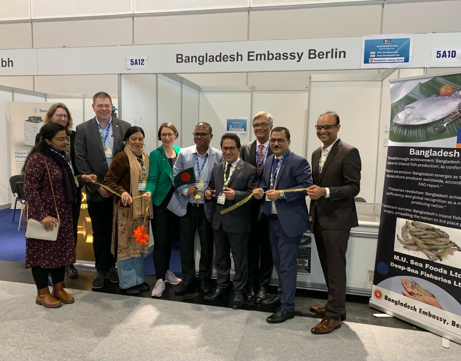 Bangladesh participants shine at German fish int’l fair