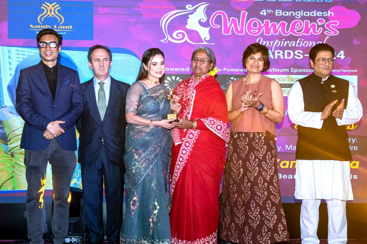 Tania Taslima awarded Bangladesh Women’s Inspirational Award