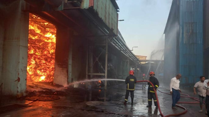 Fire breaks out at sugar refinery in Ctg extinguished