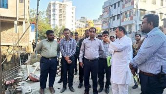 DSCC fines building owner Tk 11 lakh in presence of environment minister