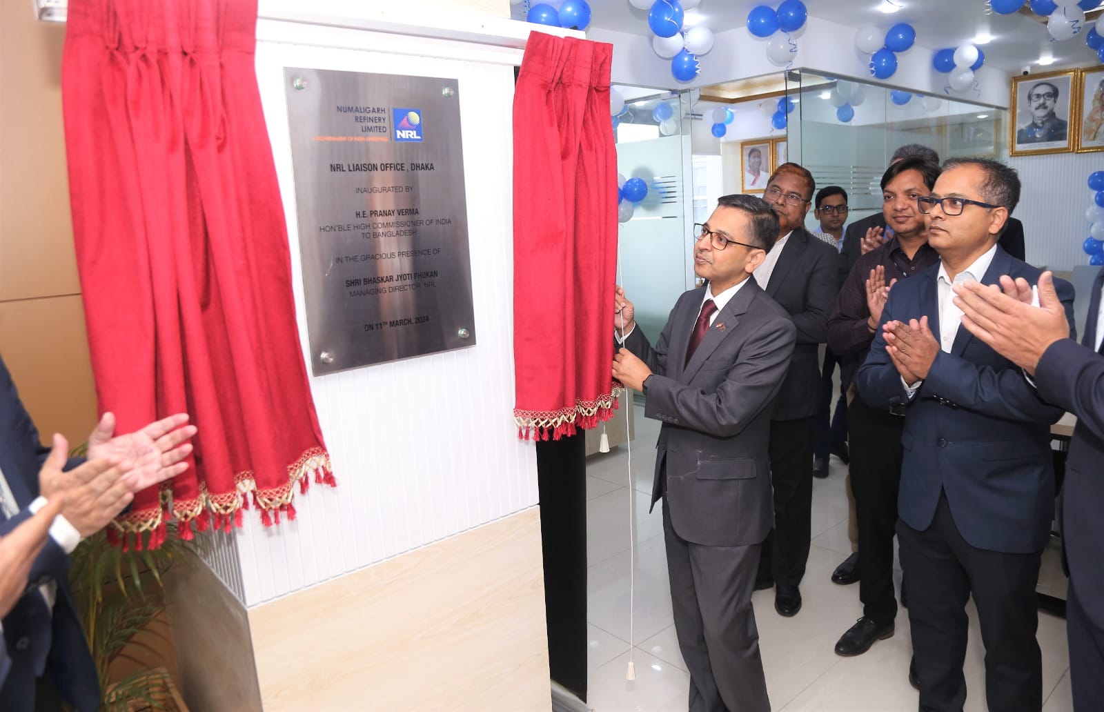 Pranay Verma inaugurates NRL liaison office in Dhaka