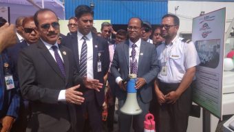 Biman unveils new Ground handling equipment