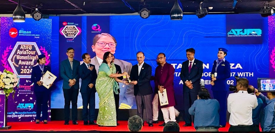 ATJFB, Biman presents ‘AviaTour Women’s Icon Award 2024’