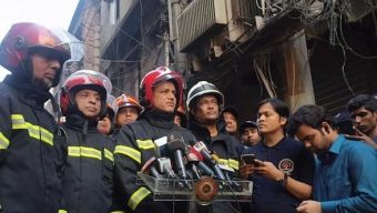 Chawkbazar chemical godown fire under control