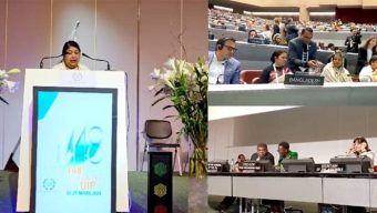 Dr Shirin Sharmin Chaudhury attends IPU concluding session