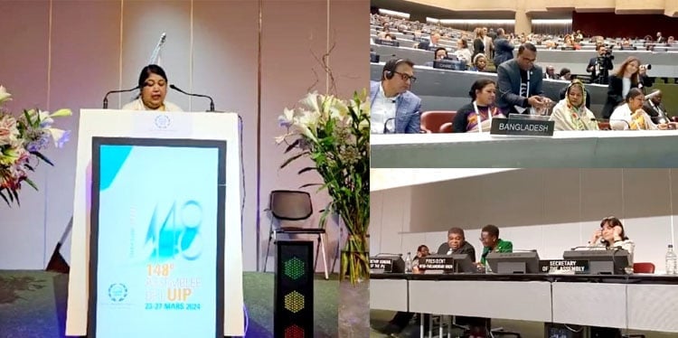 Dr Shirin Sharmin Chaudhury attends IPU concluding session