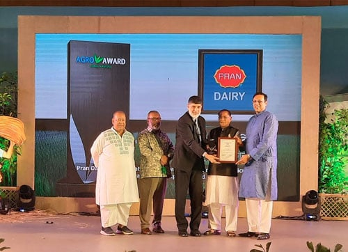 PRAN Dairy wins best exporter award