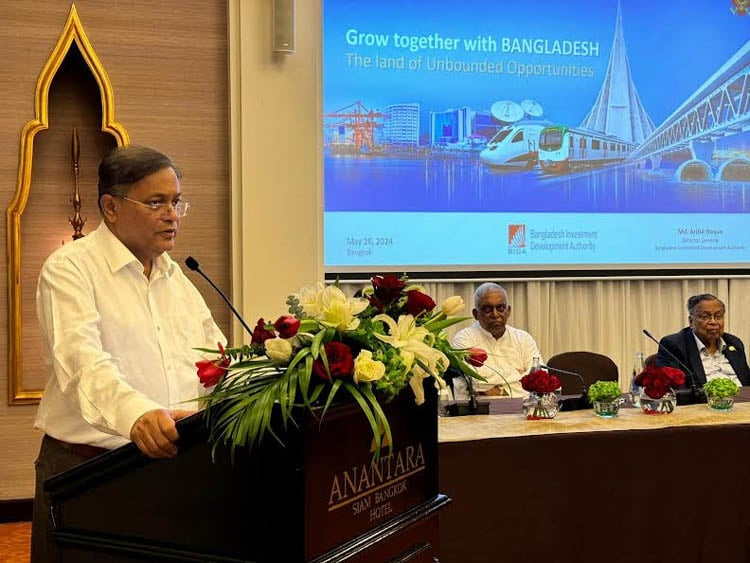 Hasan urges Thai private sector to invest in Bangladesh