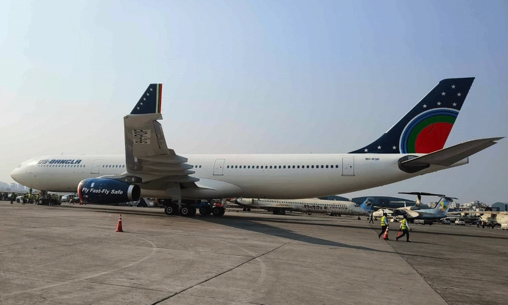 US-Bangla Airlines adds 2nd wide-body aircraft