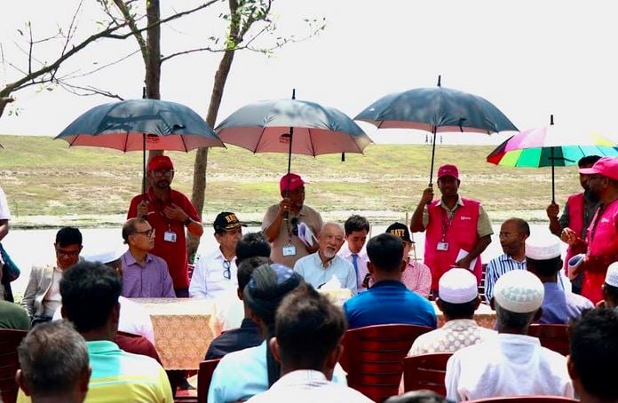 Nippon Foundation chief for Rohingya youth’s skills development